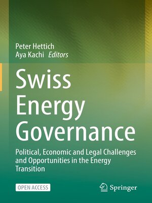 cover image of Swiss Energy Governance